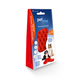 Pet + Me Firm Large Long Hair Pet Brush Red