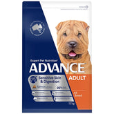 ADVANCE Adult Sensitive Skin & Digestion Dry Dog Food Salmon with Rice 13kg