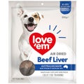 Love Em Air Dried Beef Liver Dog Treat