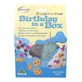 Wagalot Doggy Fun Food Birthday In A Box Dog Treat Blue