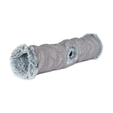 Superior Pet Luxe Cat Tunnel Dove Grey 100x30x30cm