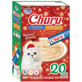 Inaba Cat Treat Churu Puree Holiday Edition Tuna & Chicken