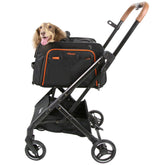 Ibiyaya JetPaw 3-in-1 Pet Stroller with Removable Carrier