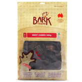 Bark & Beyond Beef Cubes 300g | petsome Pet Supplies