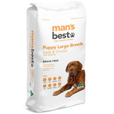 Mans Best Puppy Large Breeds Dog Food Lamb & Chicken - 12kg | petsome Pet Supplies