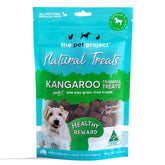 The Pet Project Natural Dog Treats Kangaroo Training Treats - 180g | petsome Pet Supplies