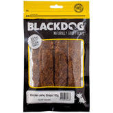 Blackdog Chicken Jerky Straps Dog Treats - 150g | petsome Pet Supplies
