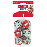KONG Dog Toys Holiday SqueakAir Balls - Small | petsome Pet Supplies