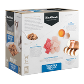 Wet Cat Food Adult Chicken And Seafood In Gravy Pouches