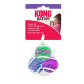 KONG Cat Toys Active Tennis Balls with Bells