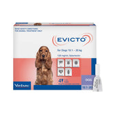 EVICTO Spot-on for Medium Dogs 10kg-20kg 4's
