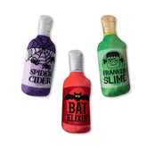 Fringe Studio Halloween Plush Squeaker Dog Toy - Pick Your Poison 3 Minis | petsome Pet Supplies