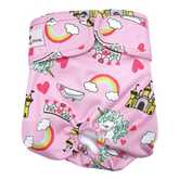 Washable Dog Nappies Pink Purple 2 Pack
