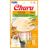 Inaba Churu Puree Chicken Variety Pack Cat Treats 10 Pack