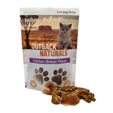 Loving Pets Outback Naturals Chicken Breast Pieces Cat Treats 80g