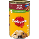 Adult Wet Dog Food Beef Vegies Gravy Casserole