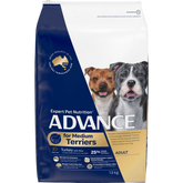 Medium Terriers Adult Dry Dog Food Turkey With Rice