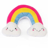 Zippy Paws Dog Toys Plush Squeakie Pattiez - Rainbow