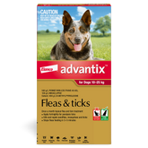 Large Dog Flea & Tick Spot-On Red