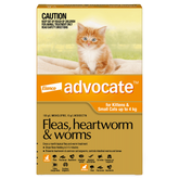 Flea & Worming Spot-On Cat Small Orange