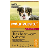 Red Flea & Worm Spot-On for Large Dogs