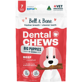 Beef Puppy Dental Chews Large
