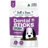 Kangaroo Mint Turmeric Dental Dog Treats Medium