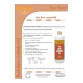 Pure Raw Linseed Oil