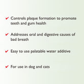 Fr3sh Dental Water Additive for Dogs & Cats