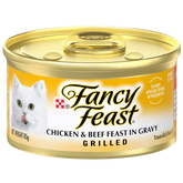 Adult Grilled Chicken And Beef Feast In Gravy Wet Cat Food