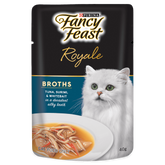 Royale Broths Tuna Surimi And Whitebait In A Decadent Silky Broth Wet Cat Food