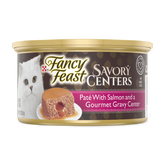 Savoury Centers Pate Salmon Gourmet Gravy Wet Cat Food