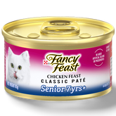 Senior Classic Pate Chicken Feast Gourmet Wet Cat Food