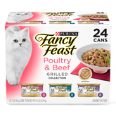 Variety Pack Classic Beef Poultry Grilled Wet Cat Food