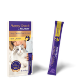 Feliway Happy Snack Chicken - Calming Lickable Cat Treat