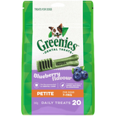 Blueberry Flavour Petite Dog Dental Treats