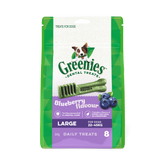 Blueberry Flavour Large Dog Dental Treats