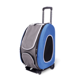 Eva Pet Wheeled Carrier Royal Blue