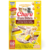 Churu Fun Bites Chicken Recipe Wraps Tuna With Cheese Cat Treats
