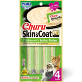 Churu Skin And Coat Chicken With Scallop Recipe Cat Treat