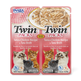 Twin Packs Tuna With Chicken In Tuna Broth Cat Treat