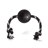 Extreme Ball With Rope Dog Toy