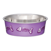 Bella Bowl Purple Fish