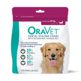 Dental Hygiene Chews for Large Dogs