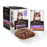 Kitten Salmon Gravy Wet Cat Food Pouches