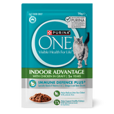 Adult Indoor Chicken In Gravy Wet Cat Food Pouches