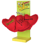 Yeowww! Catnip Cat Toys - Display Stand with 12 Hearrrt Attacks Assorted Toys