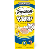Creamy Spoons Tasty Chicken And Savoury Salmon Flavour