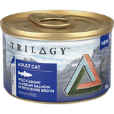Wild Caught Alaskan Salmon In Bone Broth Wet Cat Food