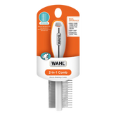 2 In 1 Finishing And Flea Comb Dog Grooming Tool Orange